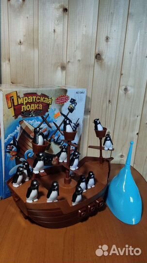 Не раскачивай лодку-игра с пингвинами на лодке