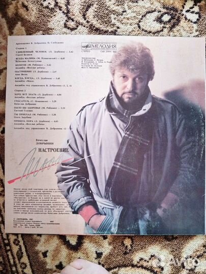 Пластинки Вячеслава Добрынина