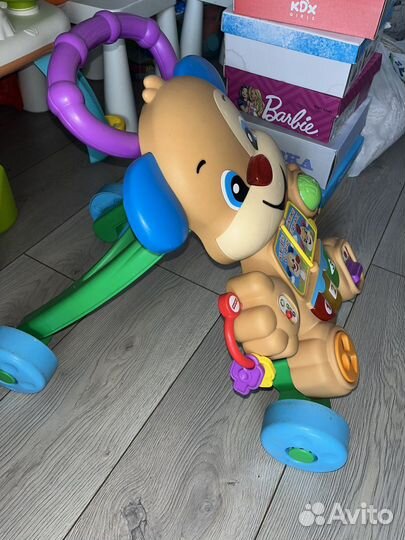 Развивающий автомобиль каталка ходунки