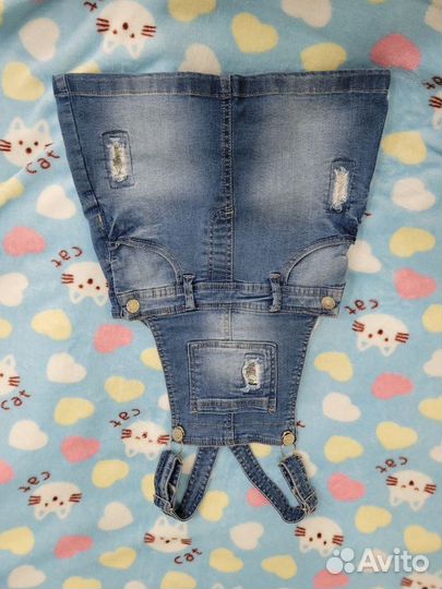 Сарафаны джинсовые для девочки 110-116