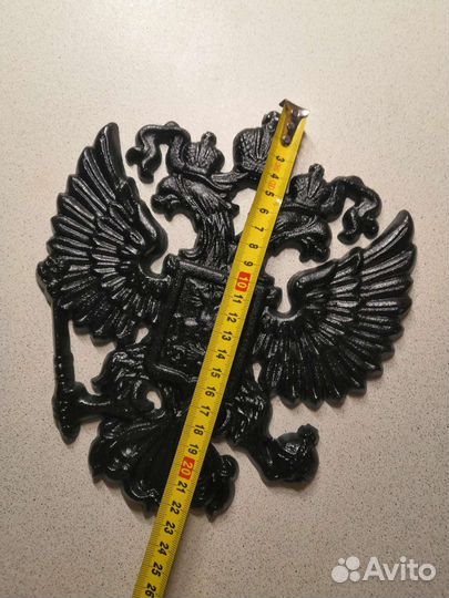 Герб России чугун Касли