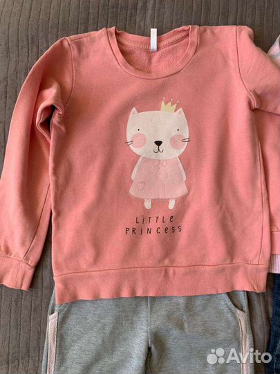 Одежда для девочки пакетом 110 116