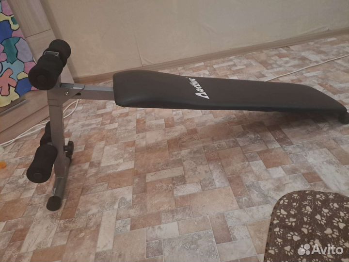 Скамья для жима и пресса бу