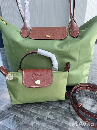 Сумка longchamp le pliage много цветов