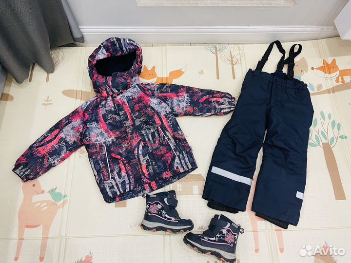 Вещи пакетом на девочку 98 104 110