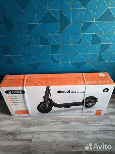 Электросамокат ninebot kickscooter f40a