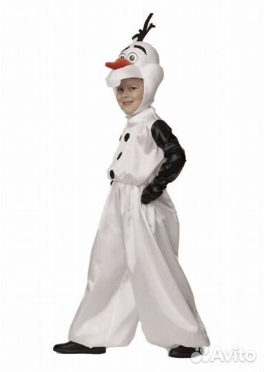 Костюм снеговика 140 см