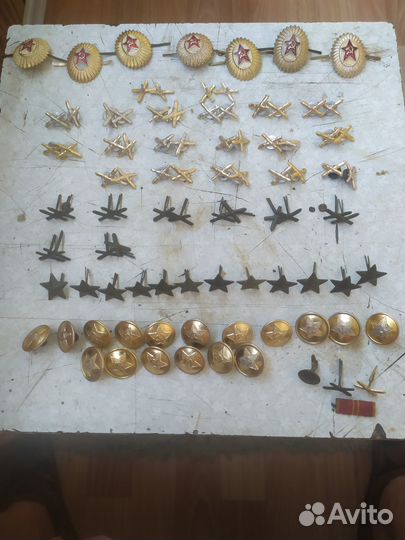 Какарды,эмблема,звёздочки,пуговицы