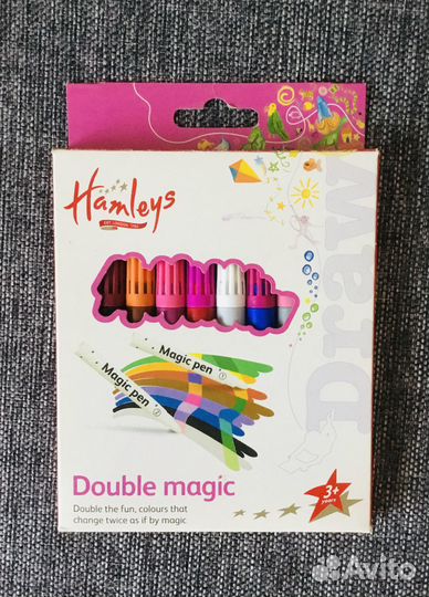 Фломастеры Hamleys Double magic 10 штук