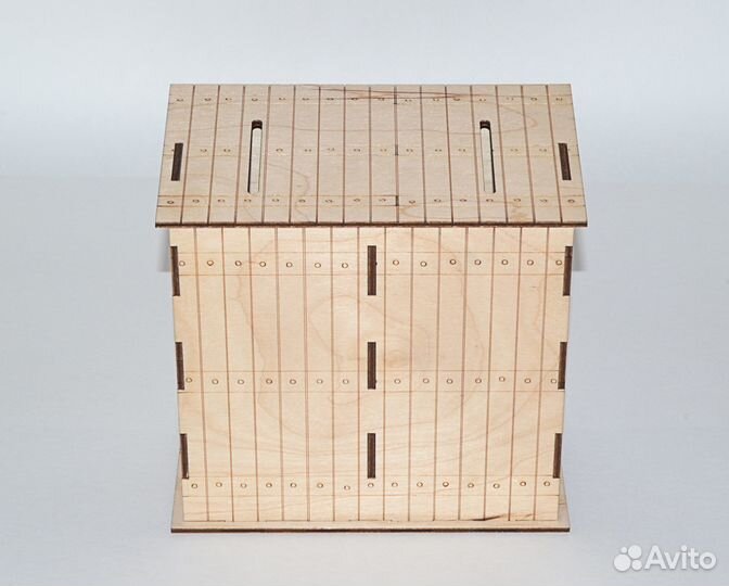 Копилка деревянная