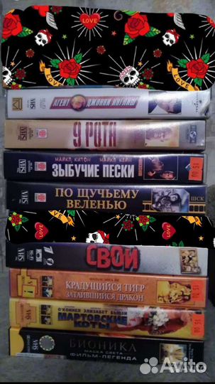 Видеокассеты, эротика, vhs
