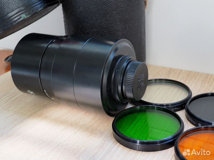 Советский объектив Зм-5А, f8, 500 мм, М42