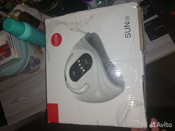 Лампа для маникюра и аппарат