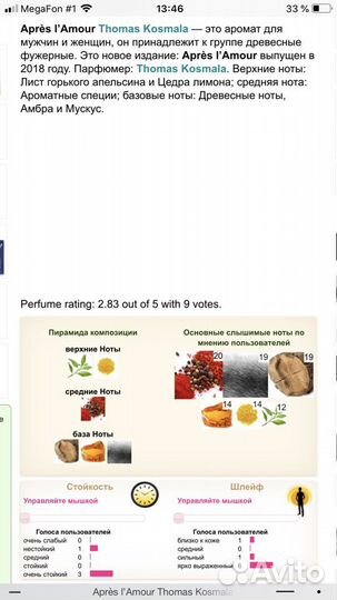 Оригинал Thomas Kosmala N*4 Apres L’Amour 20мл