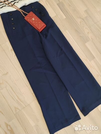 Брюки широкие синие р.38 Tintoretto (Испания)