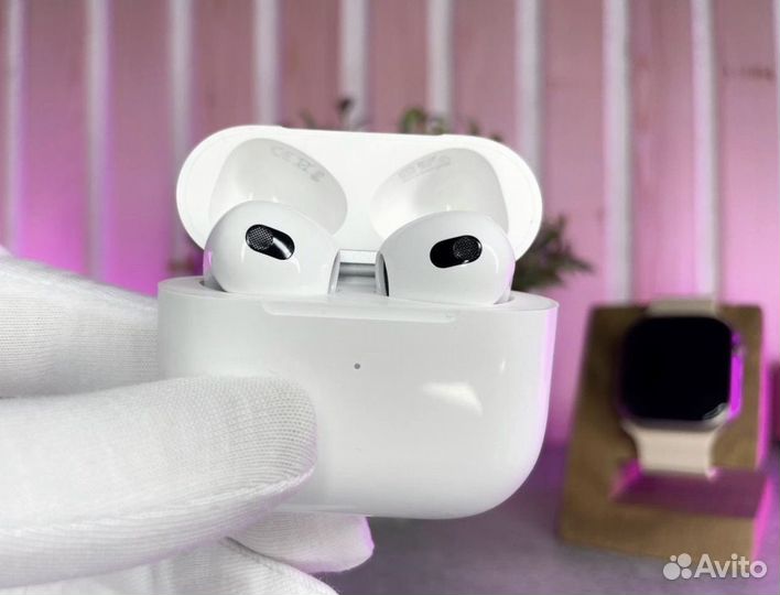 AirPods 3 Оригинальный чип + Доставка + Гарантия