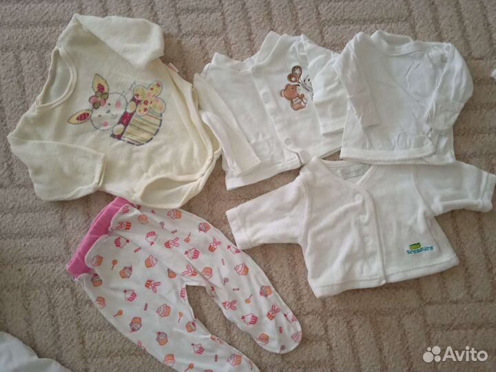 Детские вещи пакетом от 0 до года