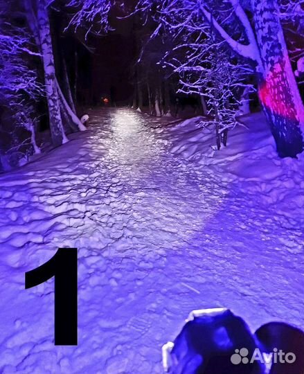 LED фара + сигнал + стробоскоп для Е-самоката