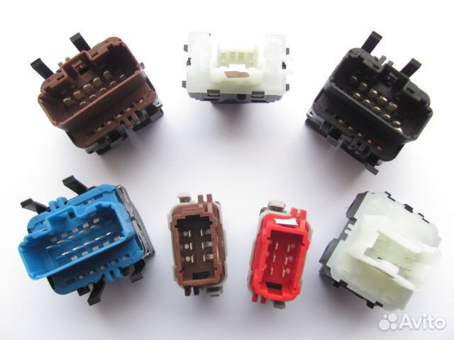 Кнопки (блок) стеклоподъемников Рено, установка