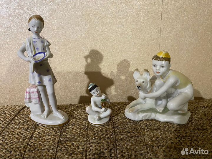 Фарфоровые статуэтки лфз. СССР фарфор