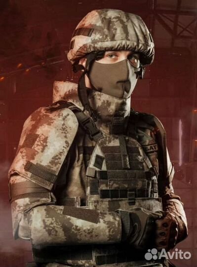 Бронежилет с плитами бр5