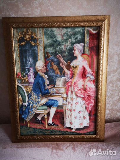 Картина ручной работы вышивка