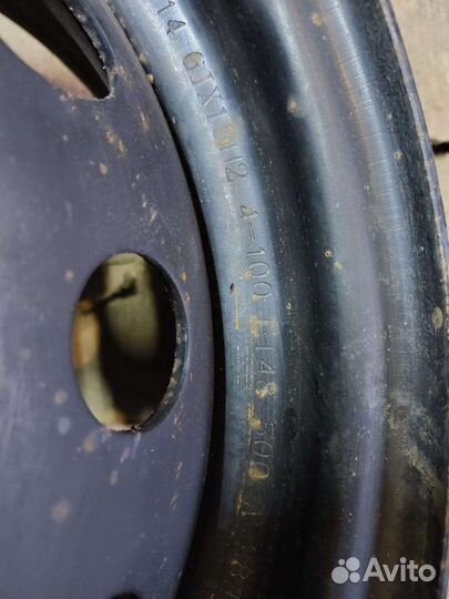 Диски штампованные R15 4/100