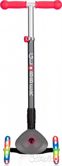 Самокат трехколесный Globber primo foldable lights