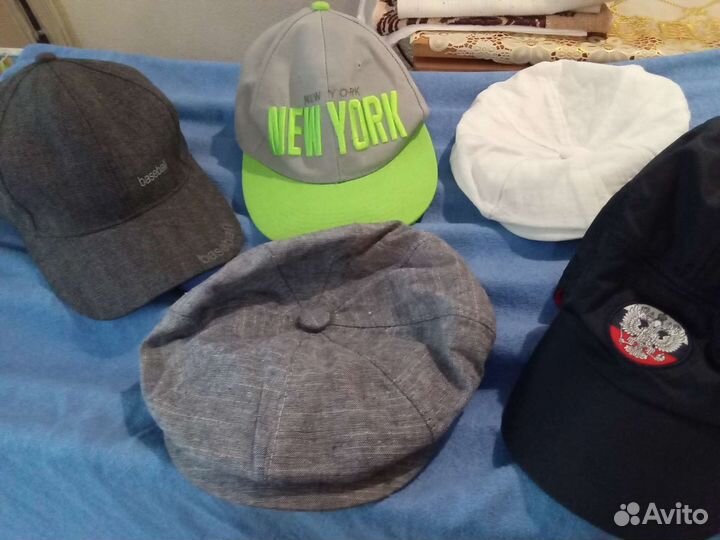 Кепки на 8-13 лет