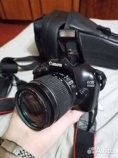 Зеркальный фотоаппарат canon eos 1100d