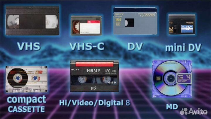 Оцифровка (перезапись) видео кассет в Грозном