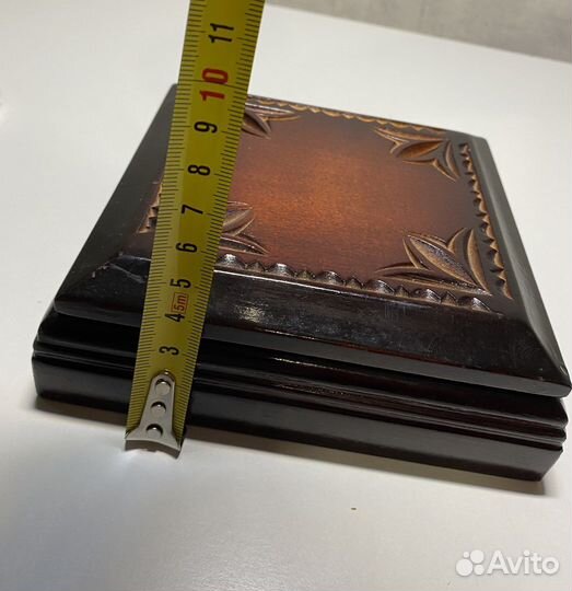 2 Шкатулки резная деревянная