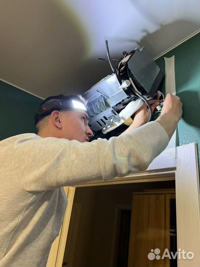 Монтаж кондицинара пик