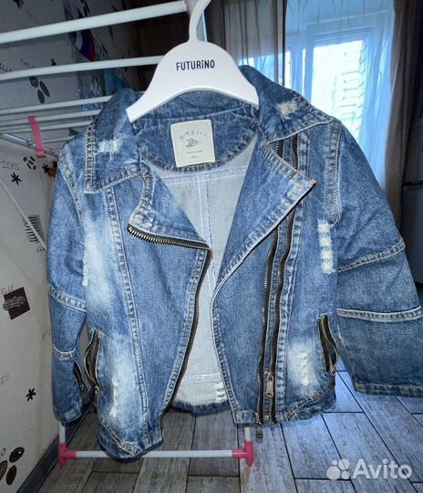 Джинсовка для девочки