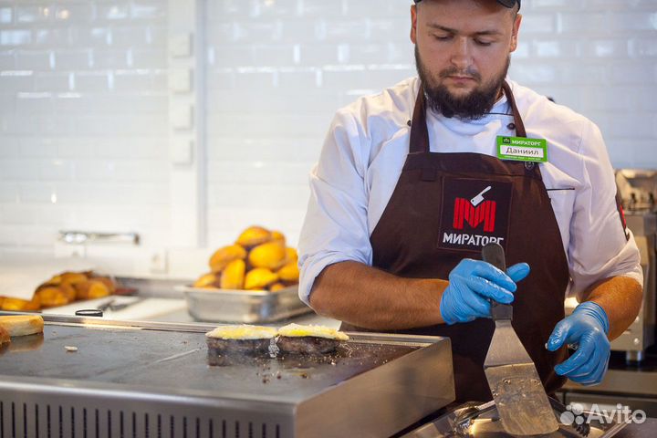 Без опыта с обучением официант 18+