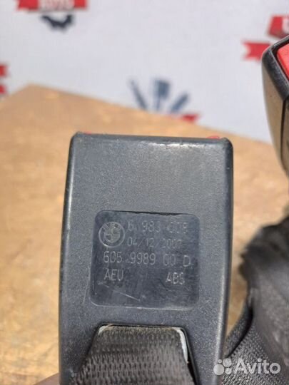 Замок ремня безопасности задний Bmw 3 Series E90