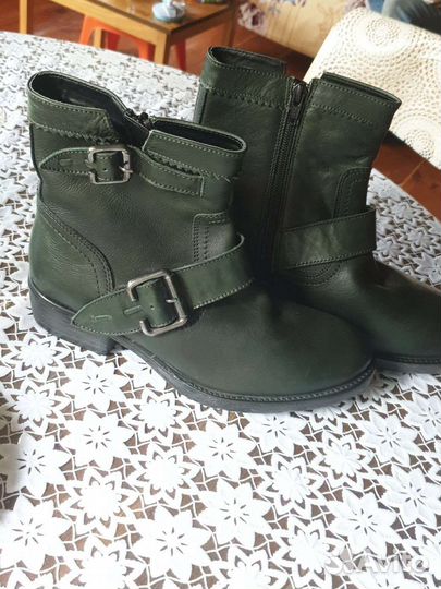 Полусапожки женские натуральная кожа 37 размера