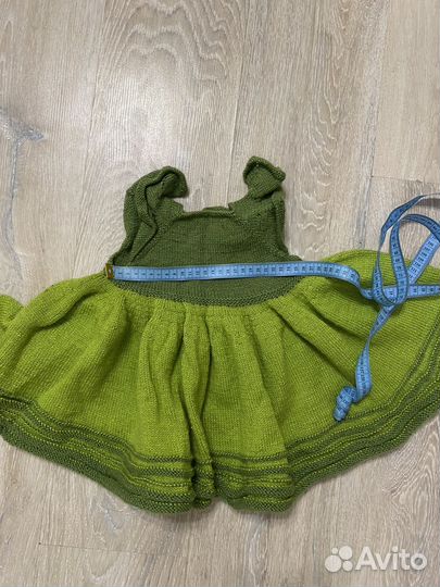 Вязаное платье для девочки