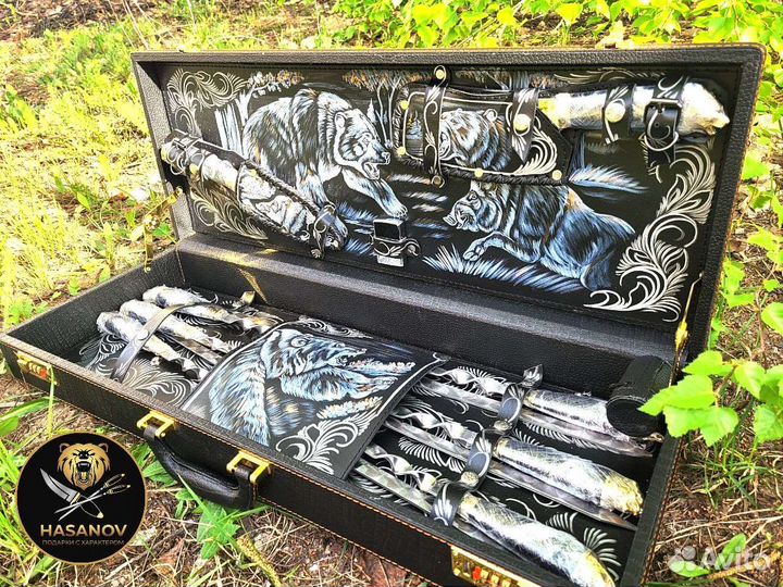 Элитный подарок для мужчины шашлычный набор