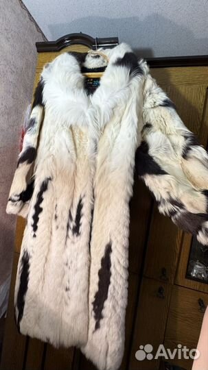 Шуба из собачьего меха р.46-48