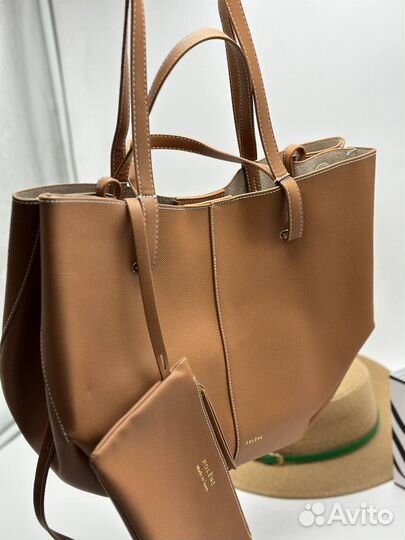 Сумка polene cyme camel