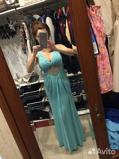 Платье в пол