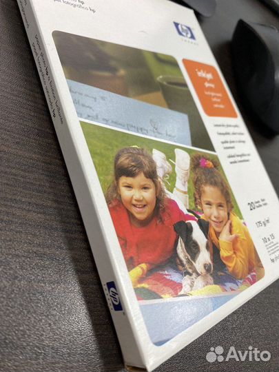 C7891A HP глянцевая бумага, 10х15см, 175г/м. 20л