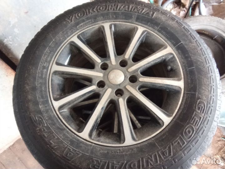 Колёса летние 16 225-70 на литье