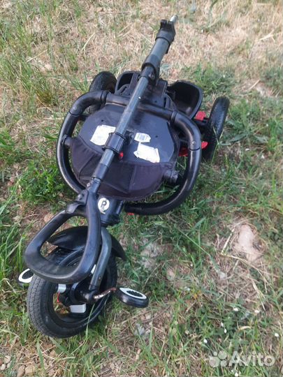 Велосипед коляска с ручкой складной Q play