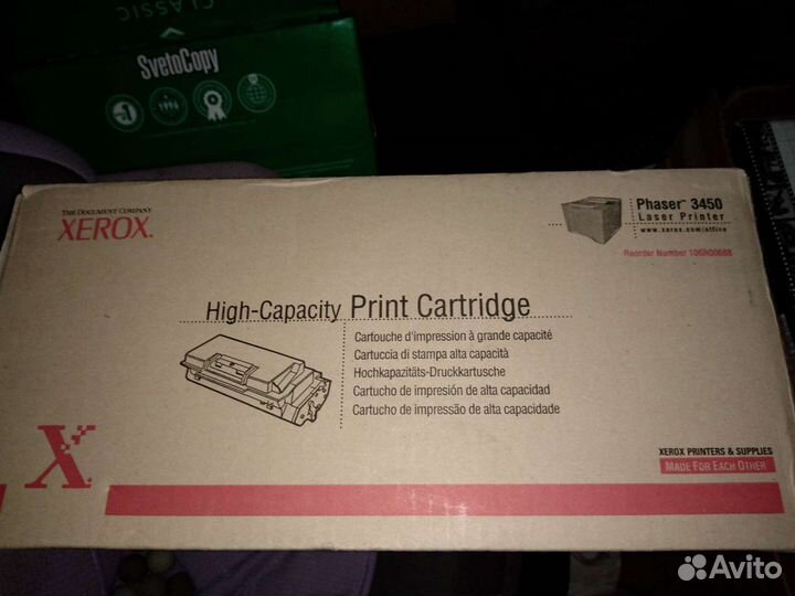 Картридж Xerox phaser 3450