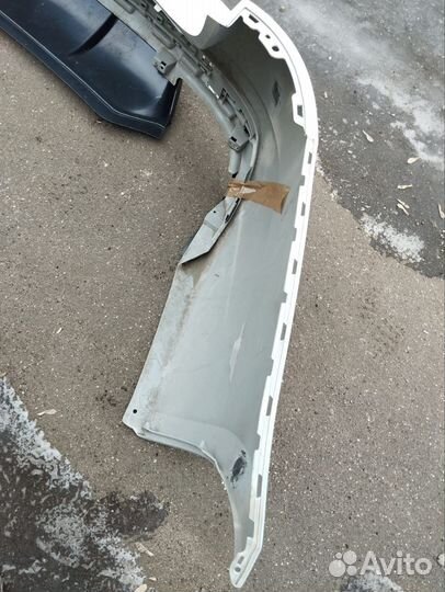 Задний бампер Skoda Octavia A7 RS универсал