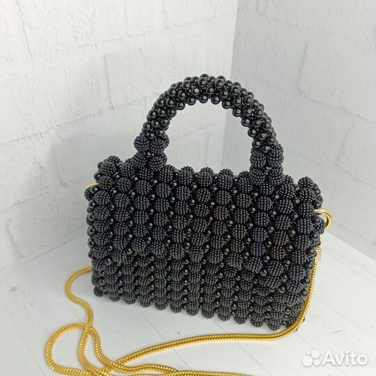 Сумка из бусин ручной работы