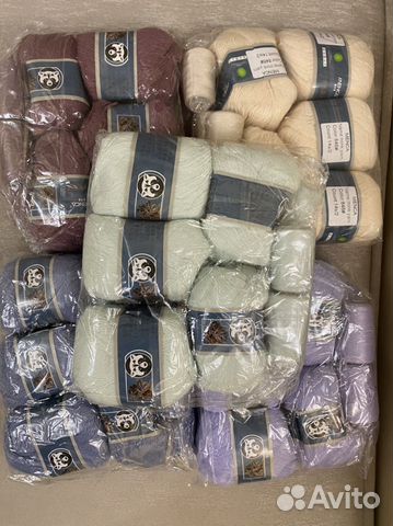 Пряжа пух норки