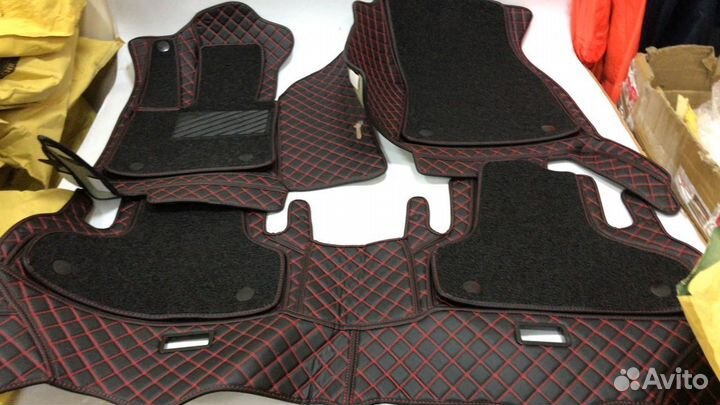 3D Коврики Toyota Land Cruiser 100 из Экокожи